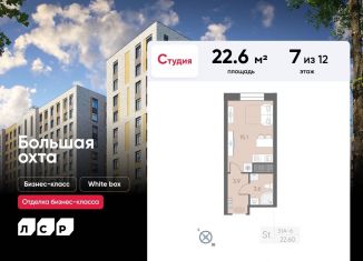 Квартира на продажу студия, 22.6 м2, Алтайский край, Партизанская улица, 5