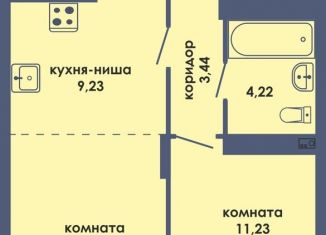 Продам 2-ком. квартиру, 48.7 м2, Пермь