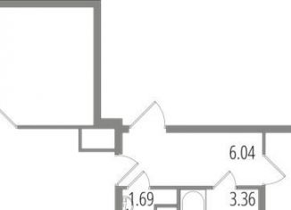 Продается двухкомнатная квартира, 60.1 м2, посёлок Шушары, Пушкинская улица, 30