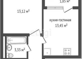 Продам 2-ком. квартиру, 40 м2, Уфа, улица Ахметова, 152, Ленинский район