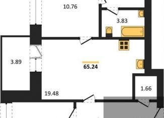 Продаю 2-комнатную квартиру, 65.2 м2, Павловск