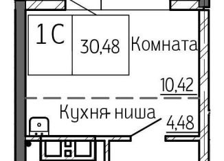 Продается квартира студия, 30.5 м2, Новосибирск