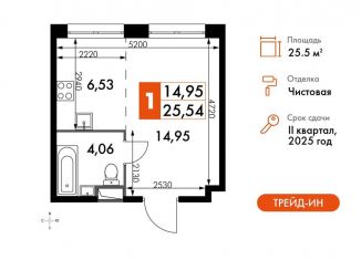 Продается квартира студия, 25.5 м2, Москва, жилой комплекс Движение. Говорово, к1, метро Говорово