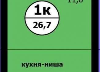 Продаю квартиру студию, 26.7 м2, Красноярский край, Вишнёвая улица