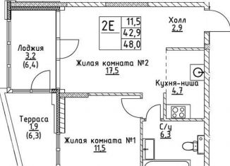 Продаю однокомнатную квартиру, 42.9 м2, Москва, улица Миклухо-Маклая, вл23, метро Университет дружбы народов