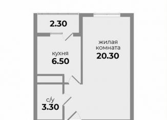 Продам однокомнатную квартиру, 30.4 м2, Михайловск, Прекрасная улица, 17