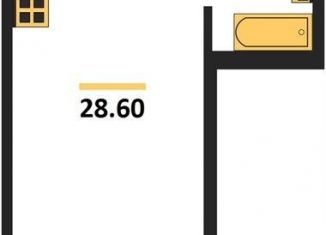 Продам квартиру студию, 28.6 м2, Новосибирская область, улица Брестская Горка, 8