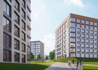 Трехкомнатная квартира на продажу, 86.3 м2, посёлок Солонцы, ЖК Живём