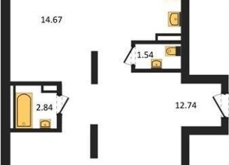 Трехкомнатная квартира на продажу, 83.2 м2, Новосибирская область