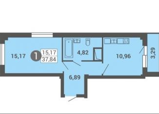 Продам 1-комнатную квартиру, 37.2 м2, Архангельская область