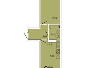 Продаю 2-ком. квартиру, 47.3 м2, Ростов-на-Дону