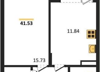 Продажа 1-комнатной квартиры, 41.5 м2, Воронеж, Коминтерновский район