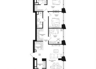 Продаю 3-комнатную квартиру, 96 м2, Москва, СЗАО, улица Маршала Бирюзова, 1к1