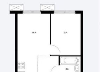 Продается однокомнатная квартира, 32.6 м2, Москва, метро Бибирево