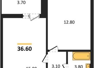 Продажа однокомнатной квартиры, 36.6 м2, Воронеж, Коминтерновский район