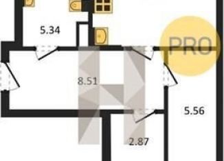 1-ком. квартира на продажу, 54.4 м2, Воронеж, Левобережный район