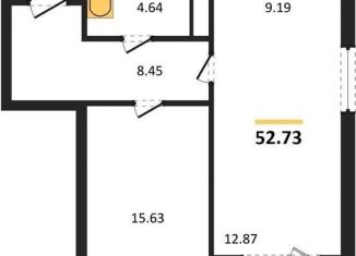 Продам 1-ком. квартиру, 52.7 м2, Воронеж, улица Ломоносова, 116/25, Центральный район