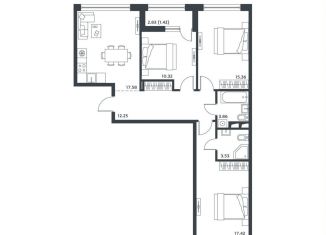 Продается 3-комнатная квартира, 80.7 м2, Московская область, Лесная улица, к27