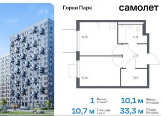 Продажа 1-комнатной квартиры, 33.3 м2, Московская область, жилой комплекс Горки Парк, 8.1