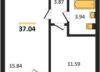 Продается 1-ком. квартира, 37 м2, Воронежская область