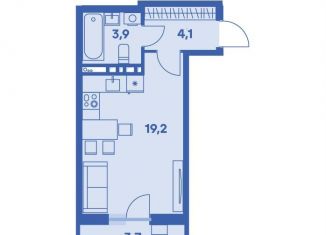 Продажа 1-ком. квартиры, 29.1 м2, Пермь