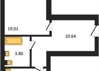 Продажа 1-ком. квартиры, 45.8 м2, Отрадненское сельское поселение