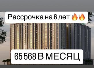 1-ком. квартира на продажу, 50.3 м2, Грозный, Шейх-Мансуровский район, улица Э.Э. Исмаилова, 29