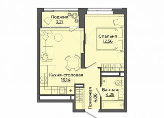 Продаю 1-ком. квартиру, 41 м2, Екатеринбург, Кировский район, улица Блюхера, 26