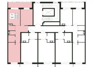 Продам 2-ком. квартиру, 57 м2, городской посёлок Дубровка