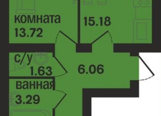 Продается двухкомнатная квартира, 55.5 м2, Муром