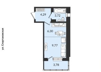 Продается квартира студия, 28.2 м2, Иркутская область