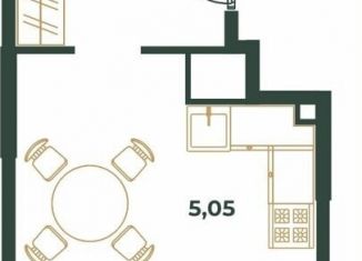 Квартира на продажу студия, 35.2 м2, Хабаровский край