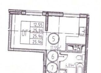 Продается квартира студия, 26 м2, село Засечное