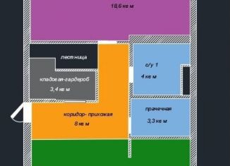 4-комнатная квартира на продажу, 130 м2, село Белоглинка, Салгирная улица, 23