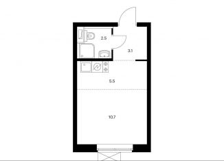 Продажа квартиры студии, 21.8 м2, Москва, район Отрадное