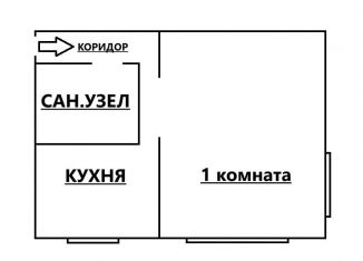 Продажа однокомнатной квартиры, 31 м2, Североуральск, улица Свердлова, 52