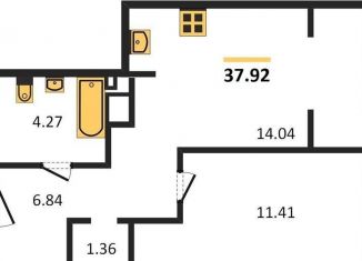 Продается 1-ком. квартира, 37.9 м2, Новосибирск, Красногорская улица