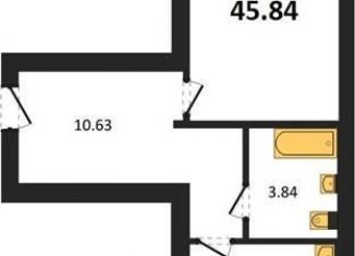 Продажа 1-ком. квартиры, 45.8 м2, Отрадненское сельское поселение