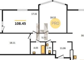 Продажа 3-ком. квартиры, 108.5 м2, Ростовская область, бульвар Комарова, 28