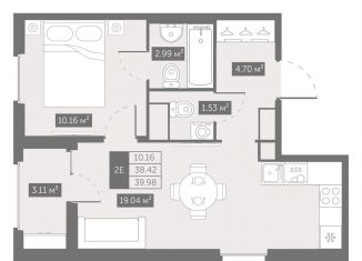 Продаю 1-комнатную квартиру, 40 м2, Самара, Московское шоссе, 179