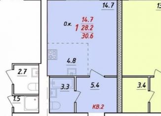 Продается квартира студия, 30.6 м2, Новоалтайск, улица Титова, 8А