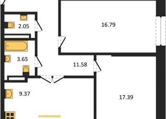 Продажа двухкомнатной квартиры, 83.1 м2, Воронежская область