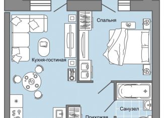 Продаю 2-ком. квартиру, 43 м2, село Первомайский, улица Архитектора Сергея Макарова, 6/2