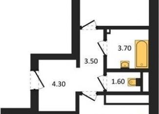 Продаю 2-ком. квартиру, 57 м2, Воронеж, Коминтерновский район