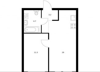 Продается 1-ком. квартира, 38.6 м2, Москва, САО, Кронштадтский бульвар, 11