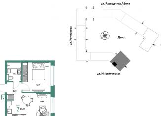 Продам 2-комнатную квартиру, 34.4 м2, Москва, Даниловский район