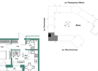 Продается 2-комнатная квартира, 39 м2, Москва, Даниловский район