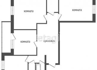 Продам трехкомнатную квартиру, 67.9 м2, Красноярский край, Караульная улица, 42