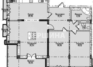 Продаю 3-ком. квартиру, 131.4 м2, Ставропольский край, Виноградная улица, 3