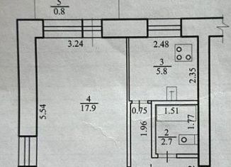 Продажа 1-комнатной квартиры, 30.7 м2, Забайкальский край, улица Шилова, 4А